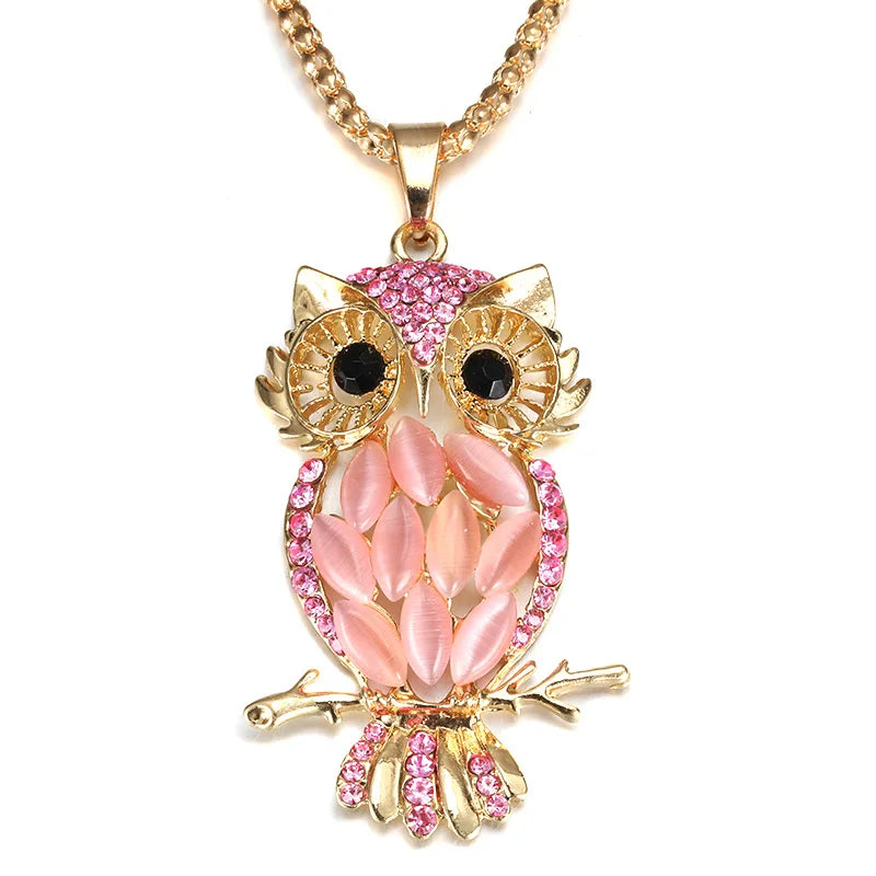 Ophelia Owl Locket Necklace 6