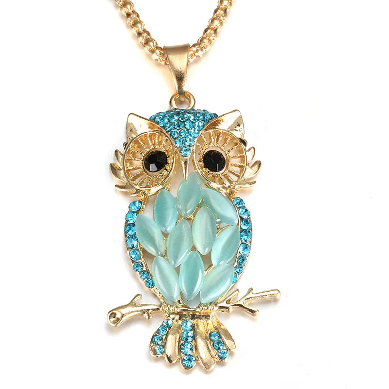 Ophelia Owl Locket Necklace 7