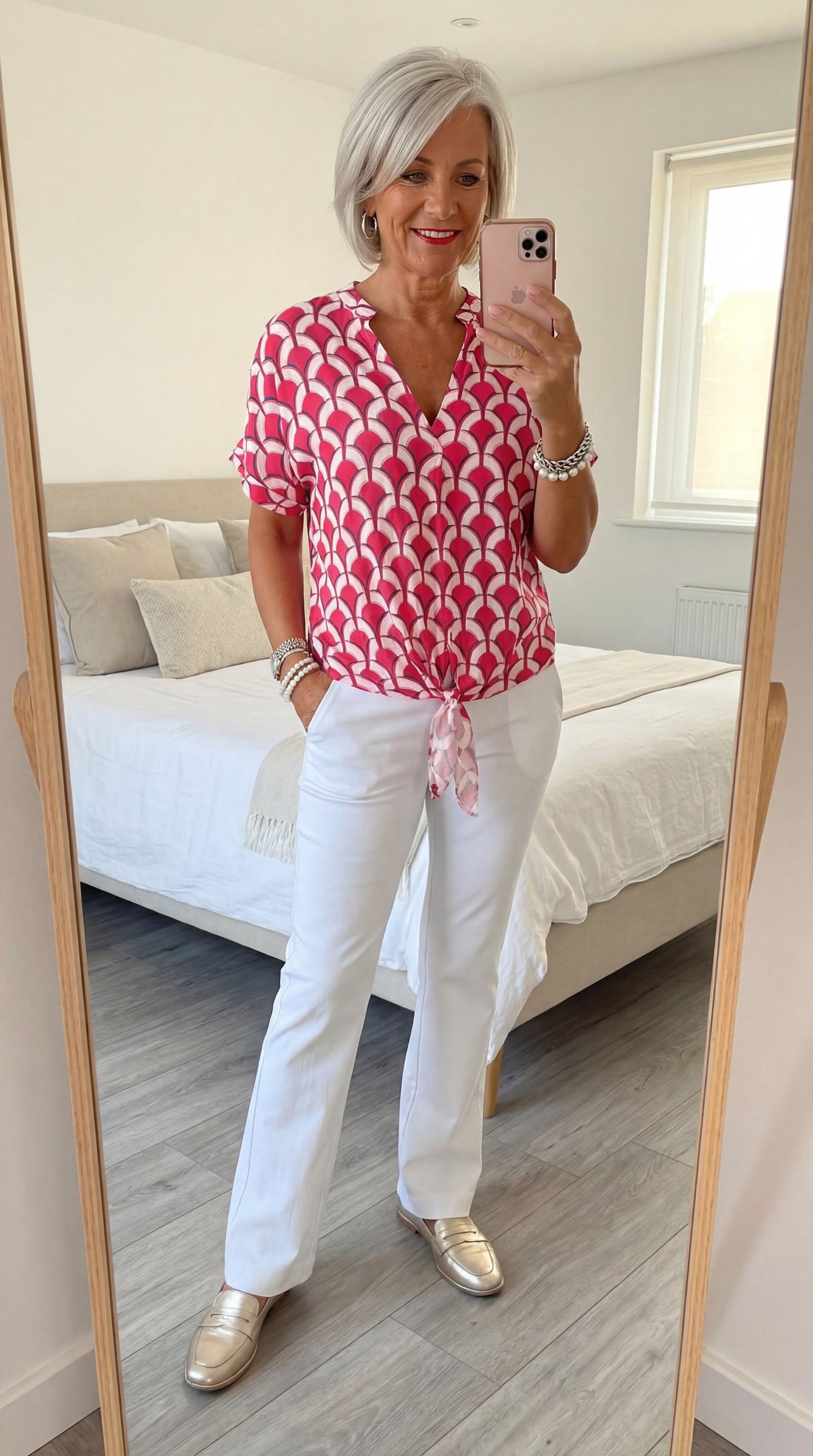 Sienna Printed Casual Top