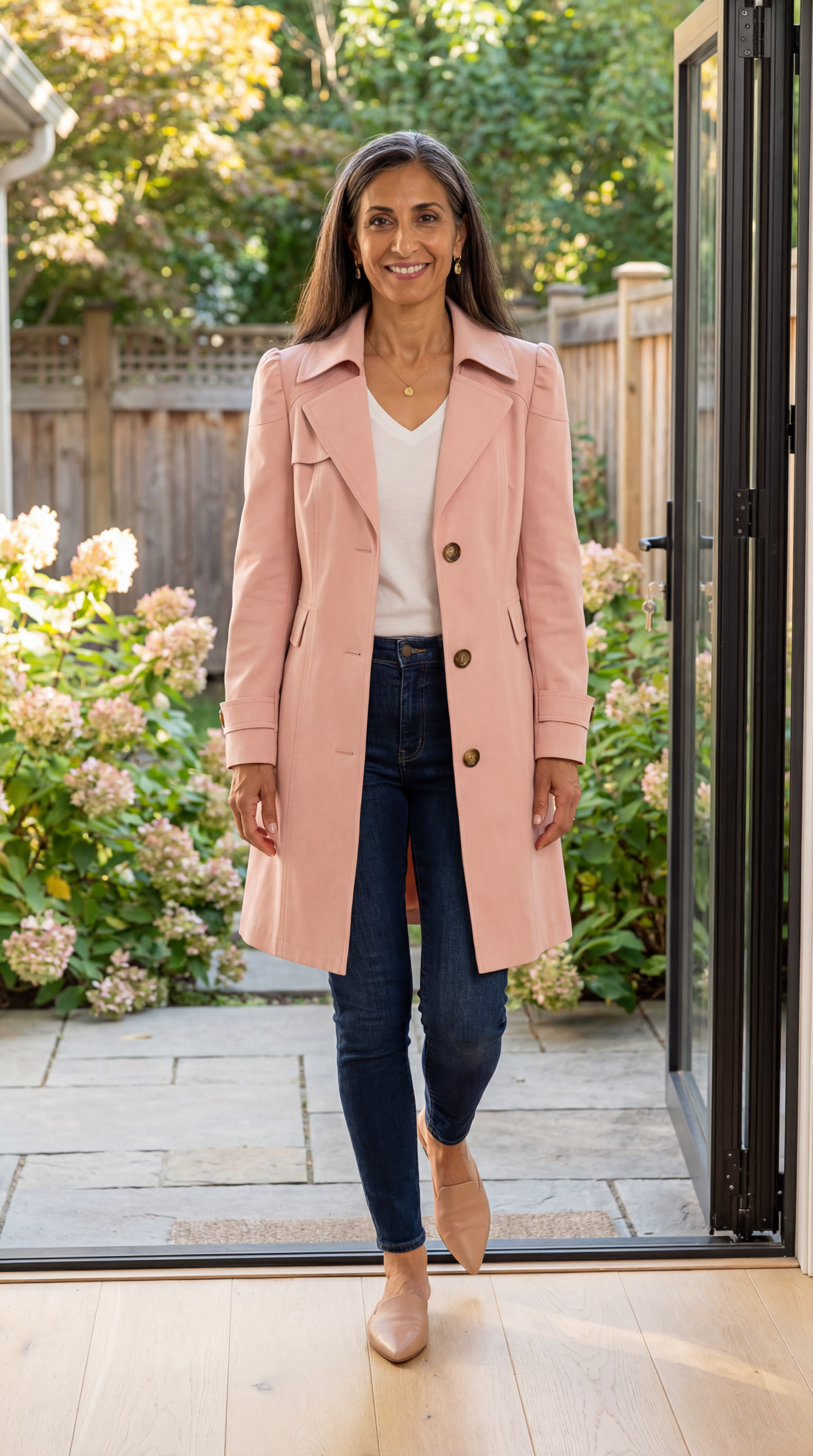 Seraphina Vintage-Inspired Trench Coat