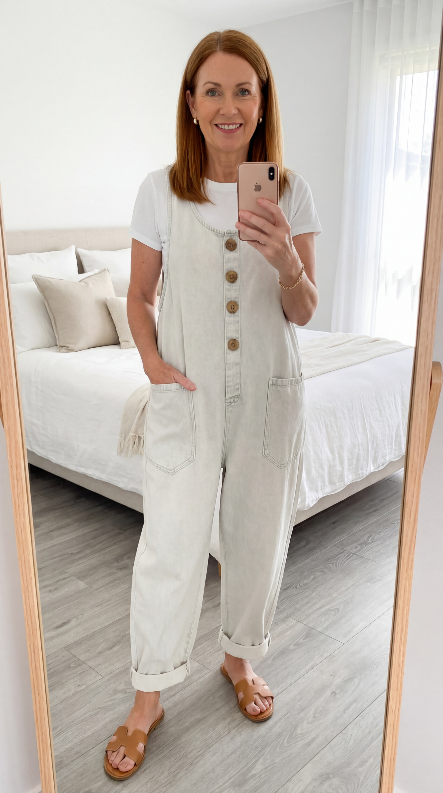Saylor Vintage Cotton Denim Jumpsuit