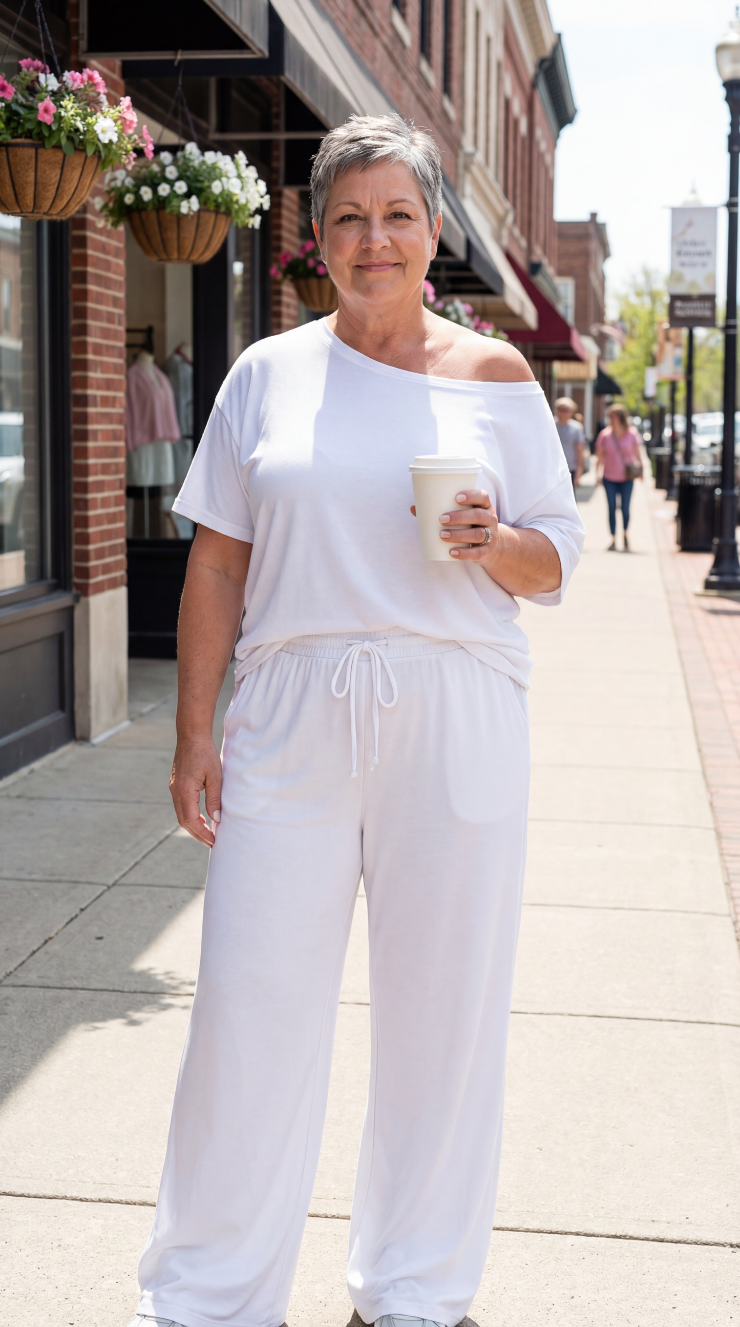 Rhea Off-Shoulder Two-Piece Set