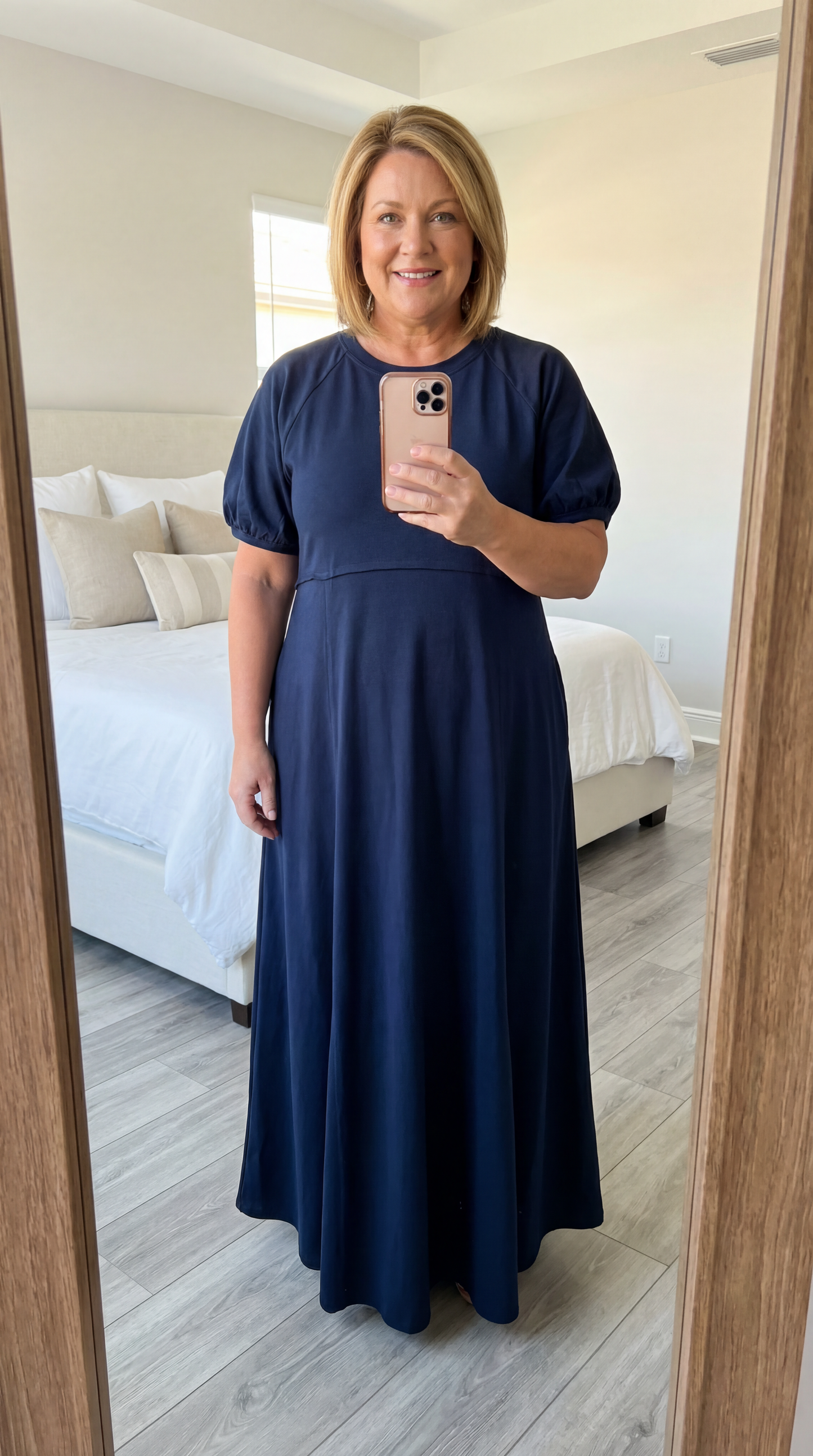 Alessia Puff Sleeve Maxi Dress