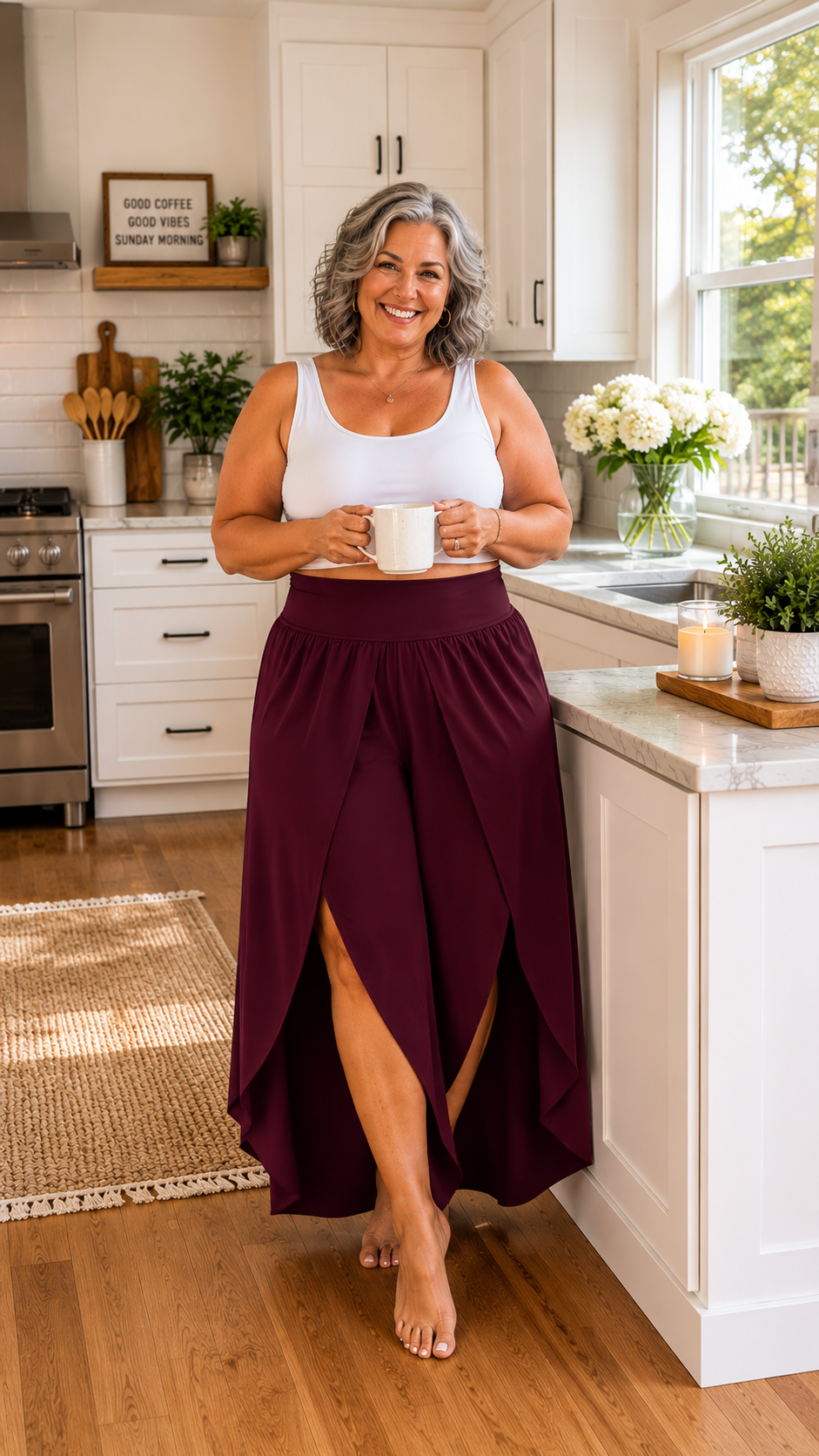 Soleia - Flowy Wide-Leg Pants
