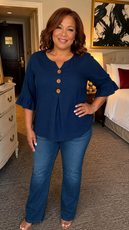 Nora - Relaxed Everyday Blouse