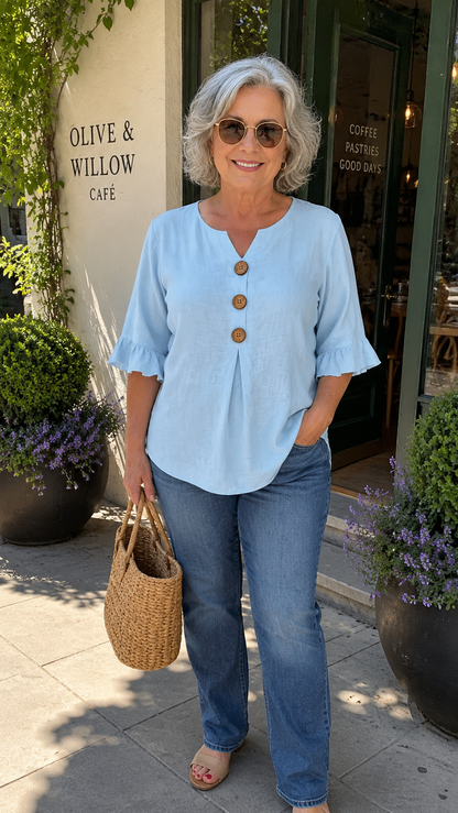 Nora - Relaxed Everyday Blouse