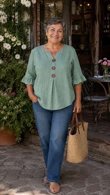 Nora - Relaxed Everyday Blouse