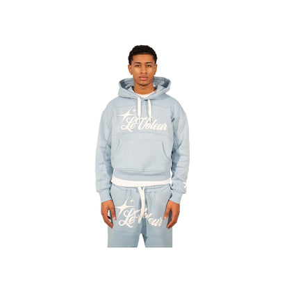 Unisex graphic pullover hoodie with drawstring hood and kangaroo pocket