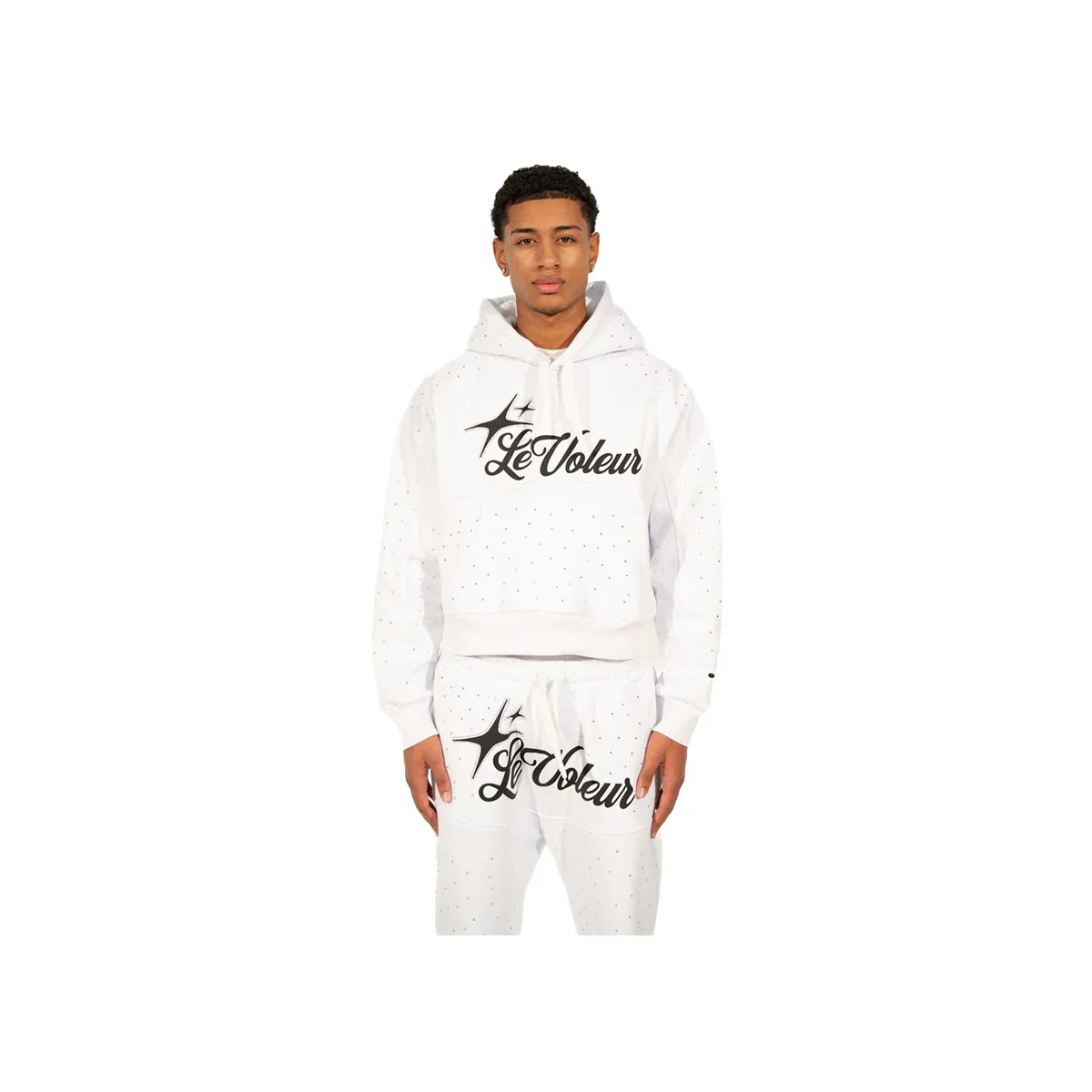 Unisex graphic pullover hoodie with drawstring hood and kangaroo pocket