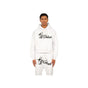 Unisex graphic pullover hoodie with drawstring hood and kangaroo pocket