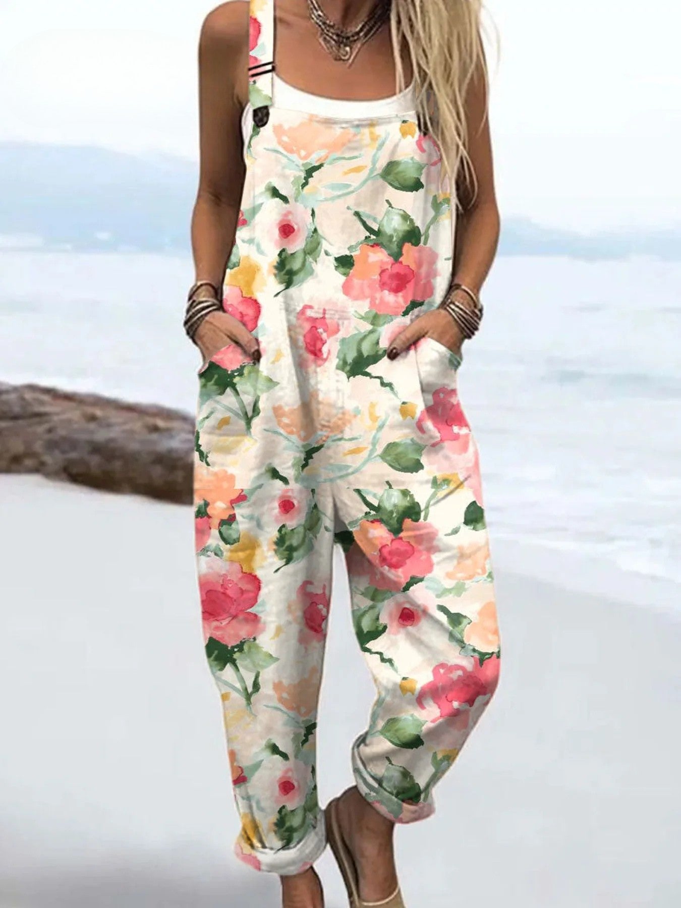 Penelope Floral Jumpsuit 0