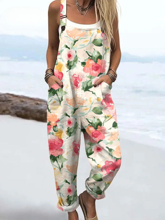 Penelope Floral Jumpsuit 0