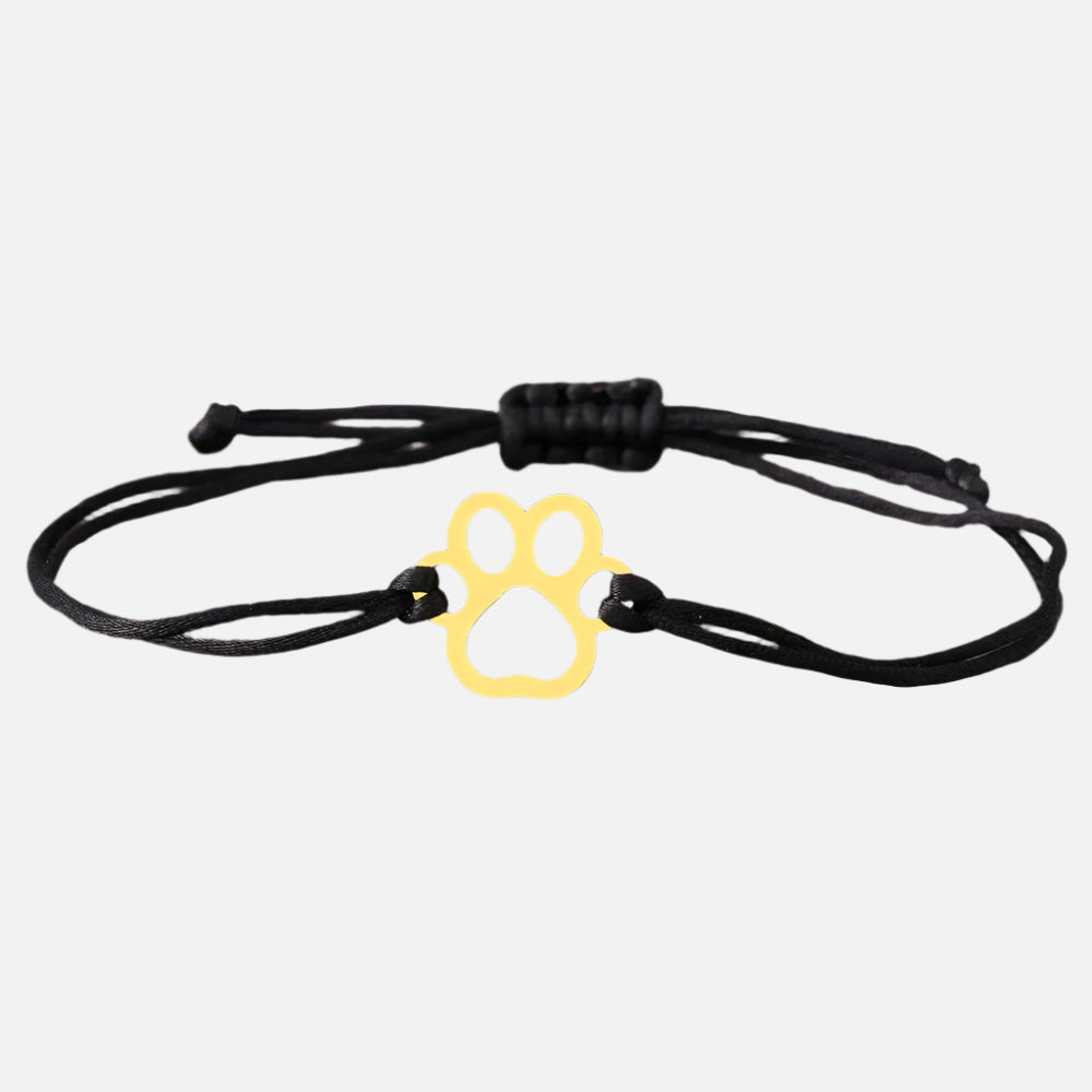 Piper Adjustable Paw Print Bracelet 0