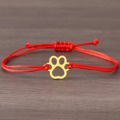 Piper Adjustable Paw Print Bracelet 4