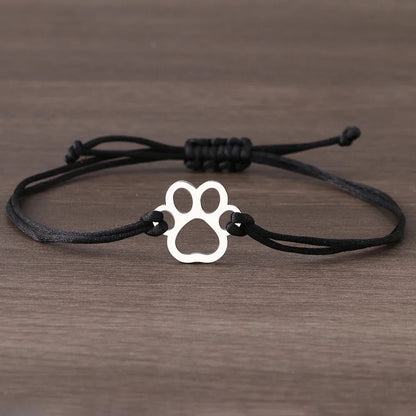 Piper Adjustable Paw Print Bracelet 5