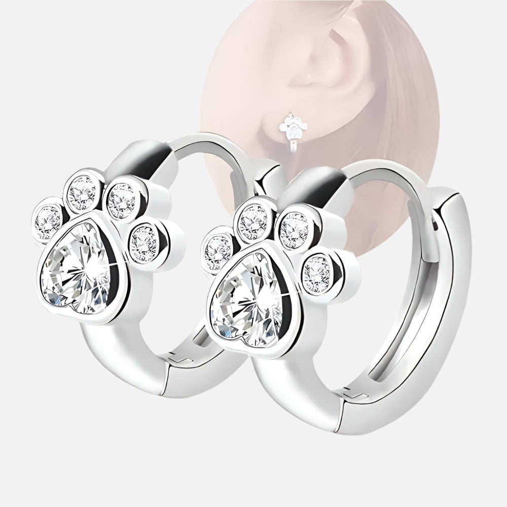 Piper Paw Huggie Hoops 0
