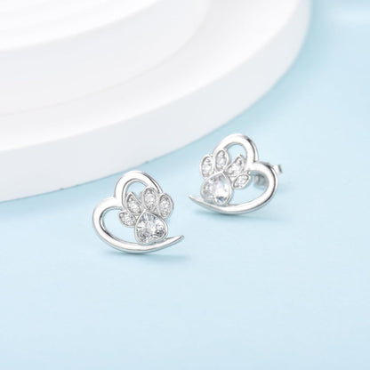Piper Paw Print Earrings 3