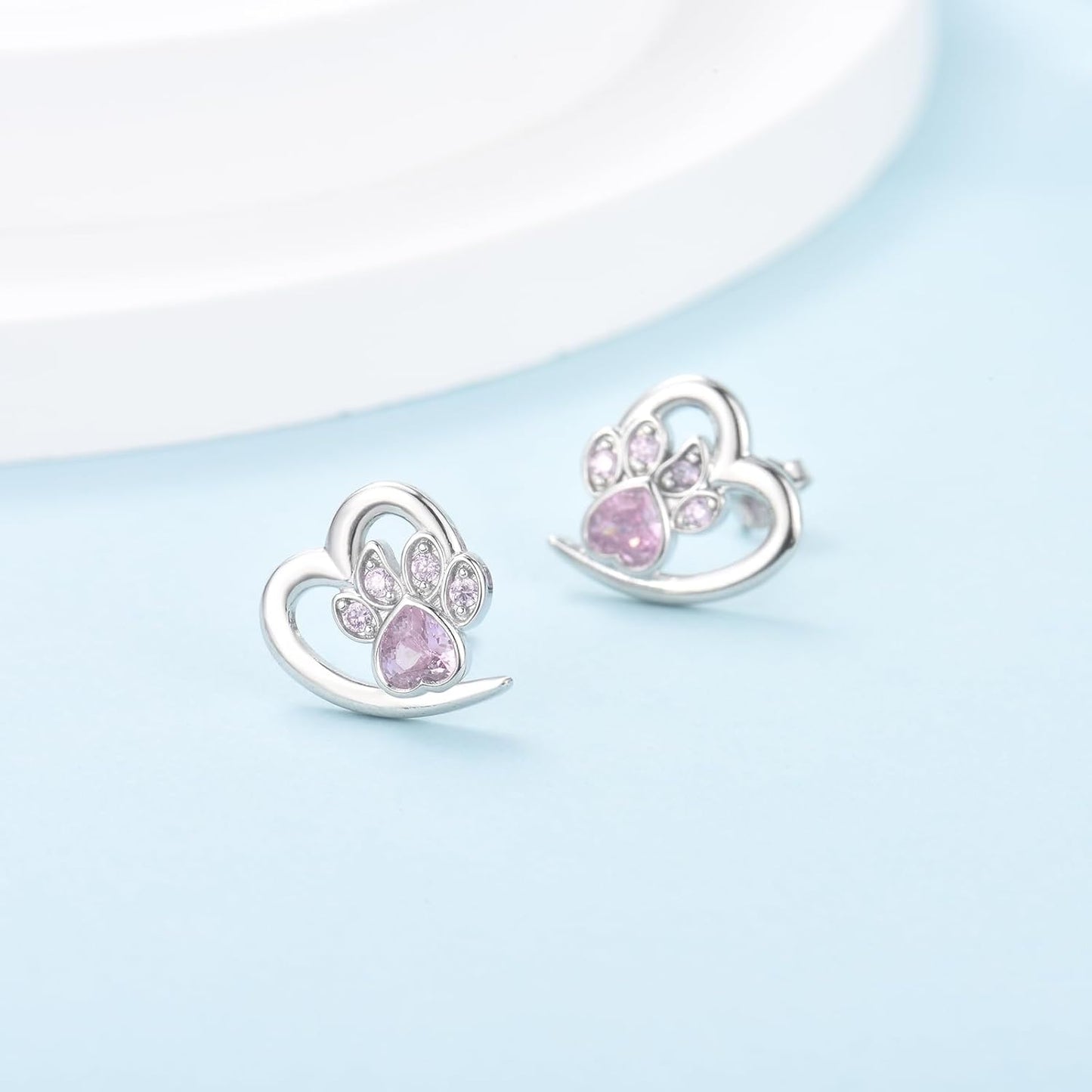 Piper Paw Print Earrings 4
