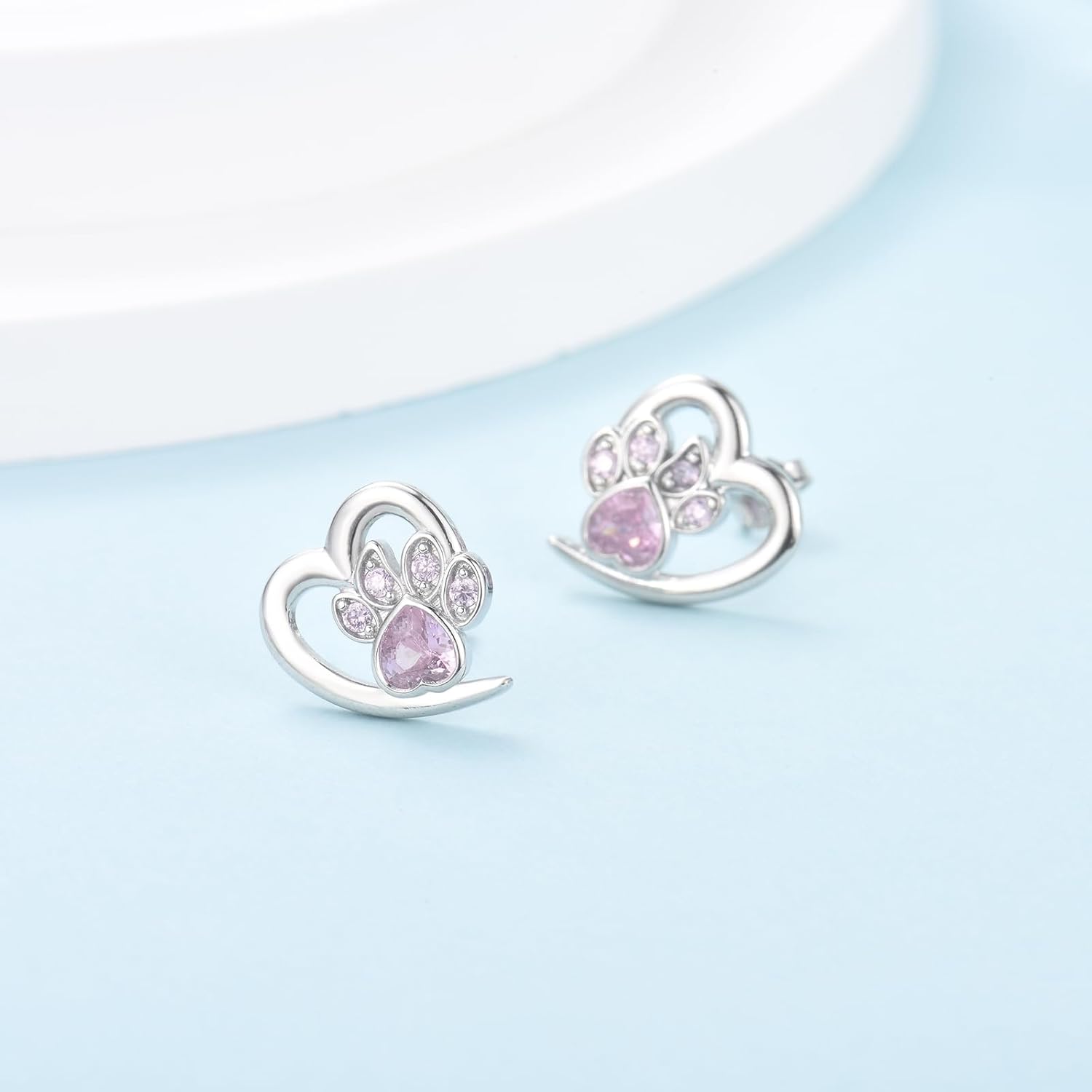 Piper Paw Print Earrings 4