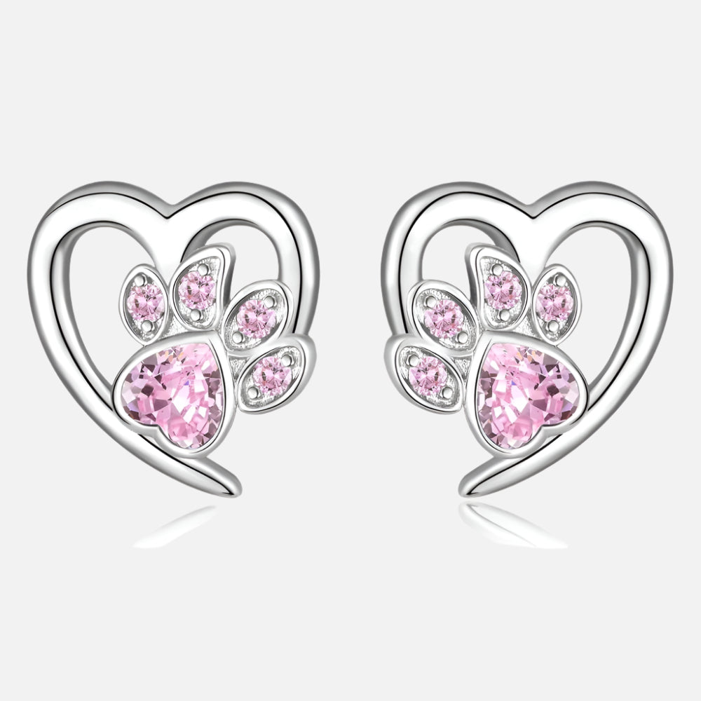 Piper Paw Print Earrings 5