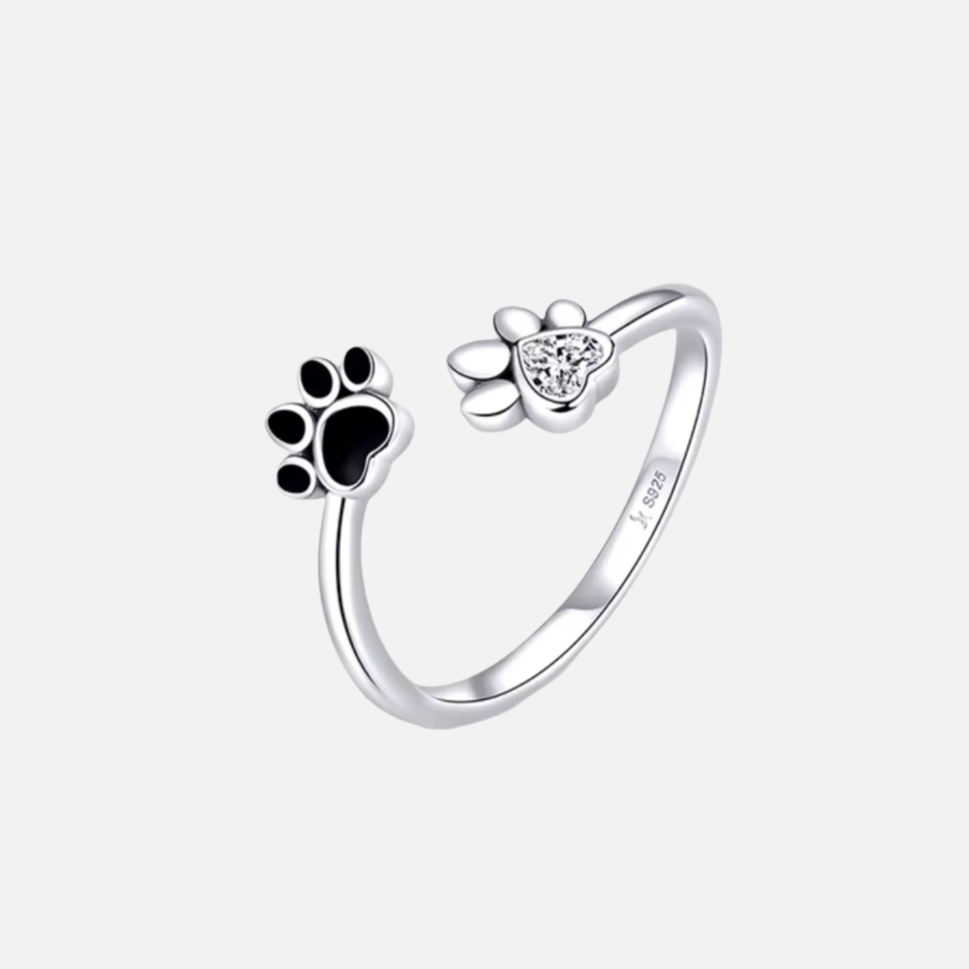 Piper Paw Print Ring 0