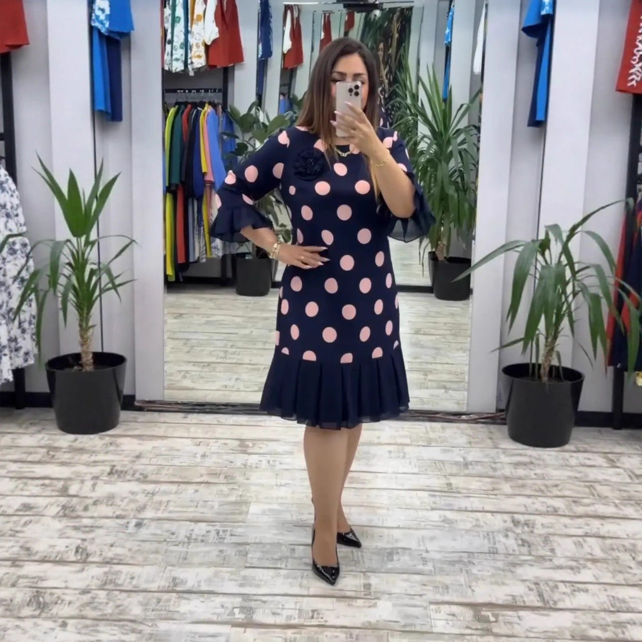 Piper Pleated Summer Dress 0