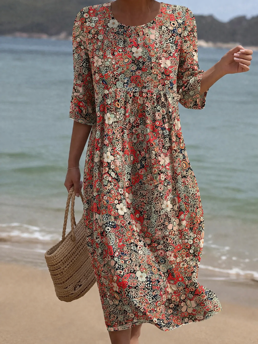 Quinn Floral Maxi Dress 0