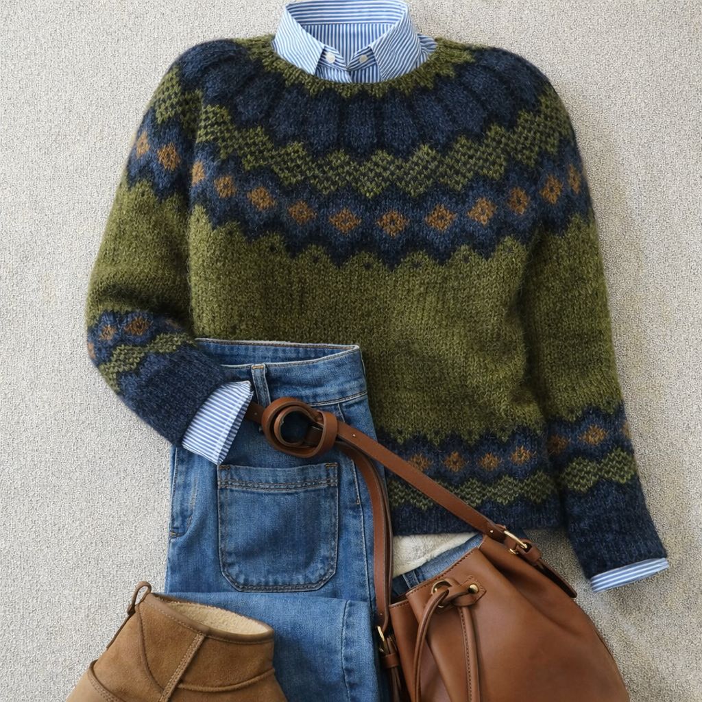 Quinn Heritage Nordic Sweater 0