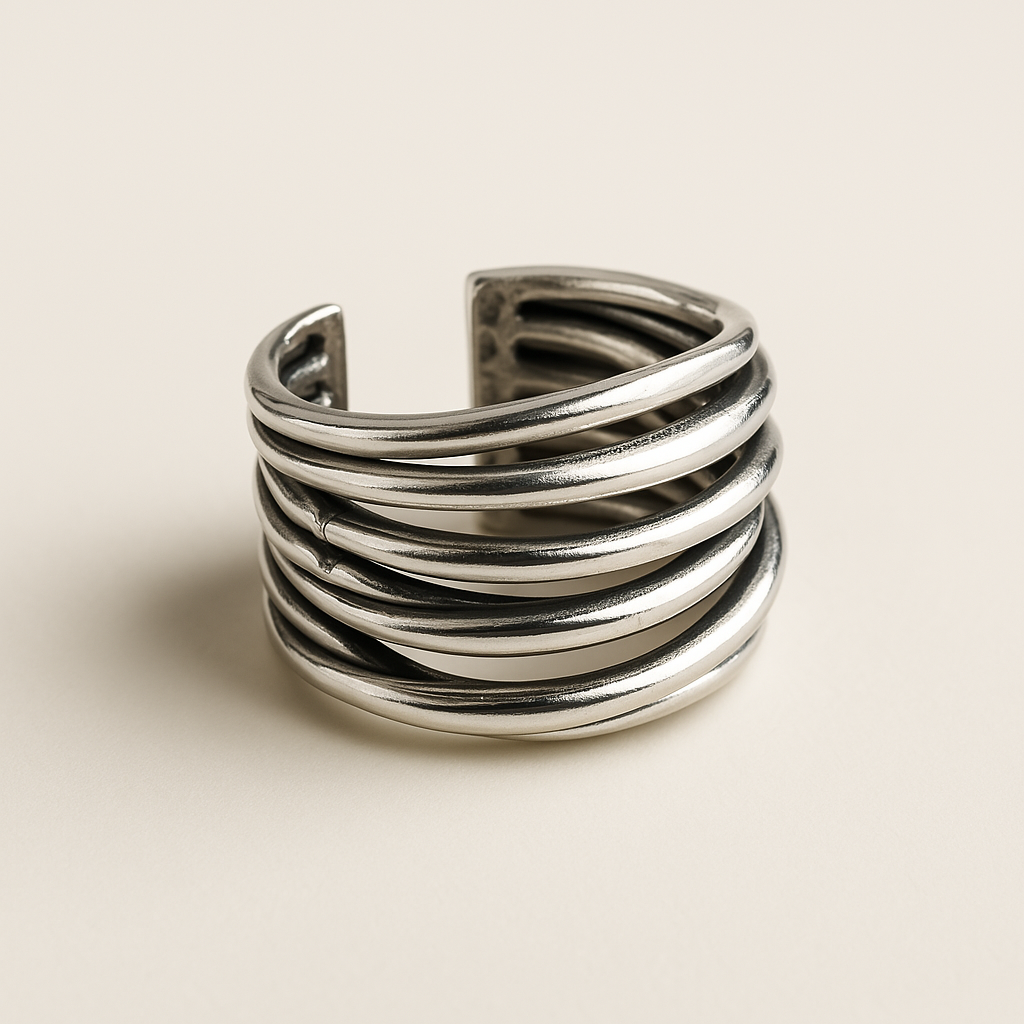 Rhea Adjustable Layered Ring 1