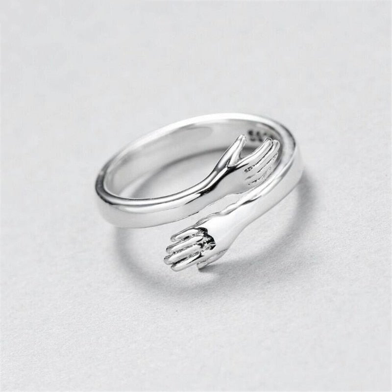Rhea Adjustable Love Hug Ring 0