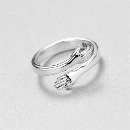 Rhea Adjustable Love Hug Ring 0