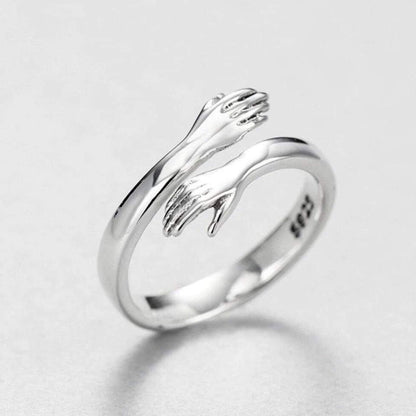 Rhea Adjustable Love Hug Ring 2