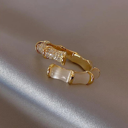 Rhea Adjustable Opal Ring 0
