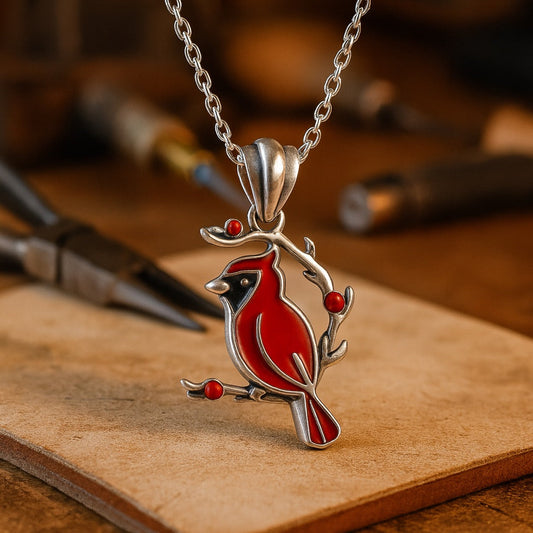 Rhea Cardinal Memorial Necklace 0