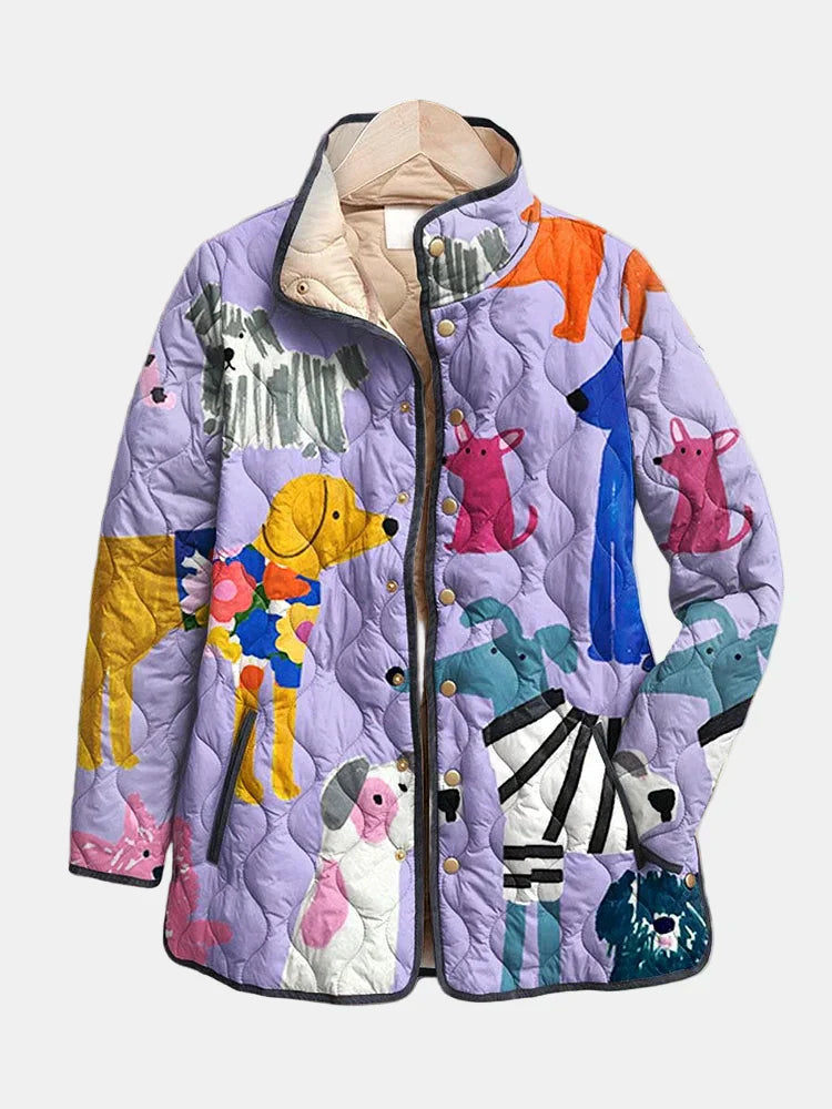 Rhea Casual Quilted Jacket 0