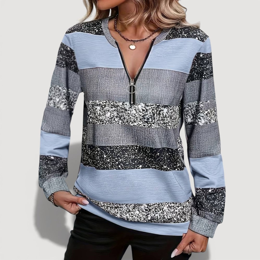 Rhea Cosy Zip Jumper 1