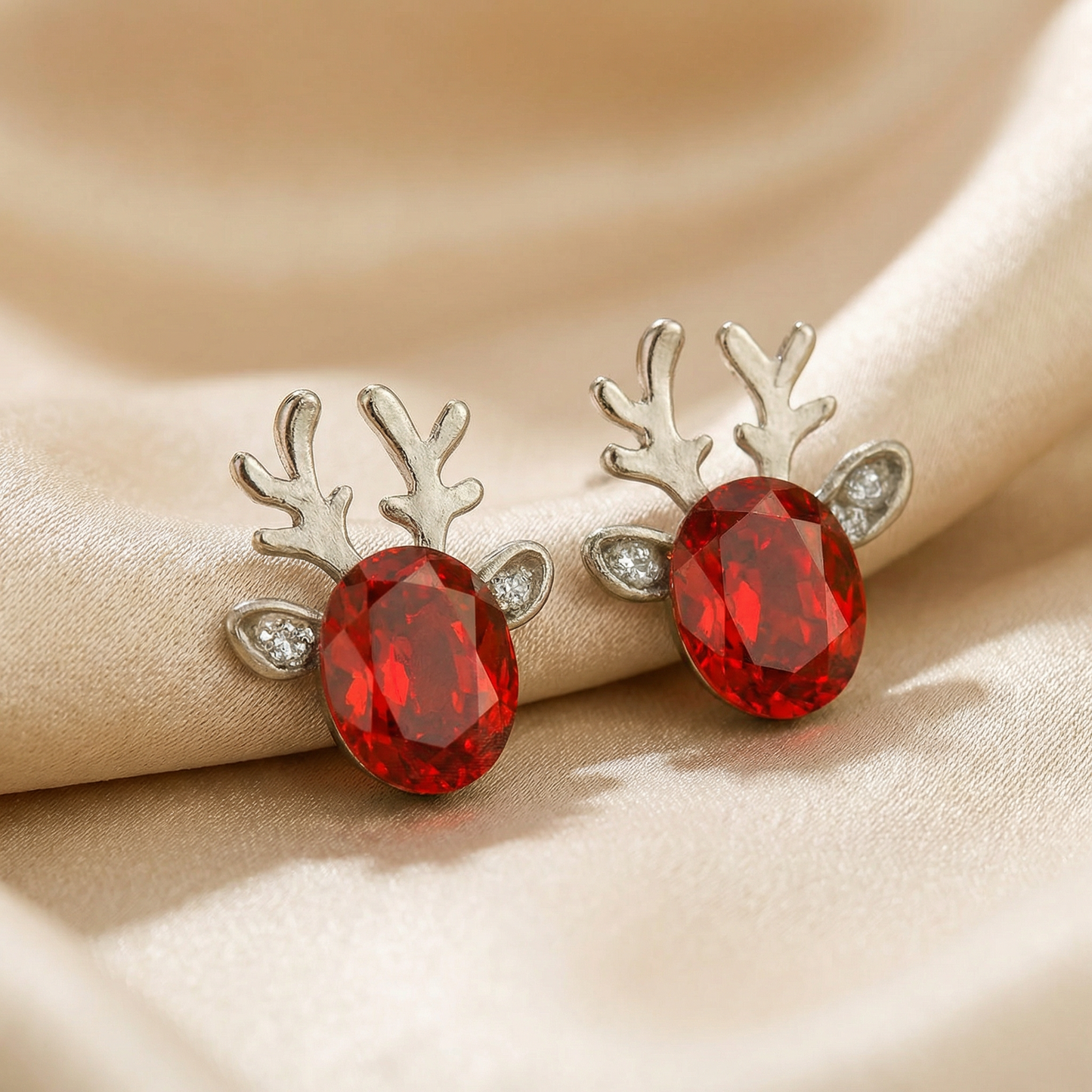 Rhea Crystal Stud Earrings 1