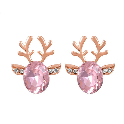 Rhea Crystal Stud Earrings 11