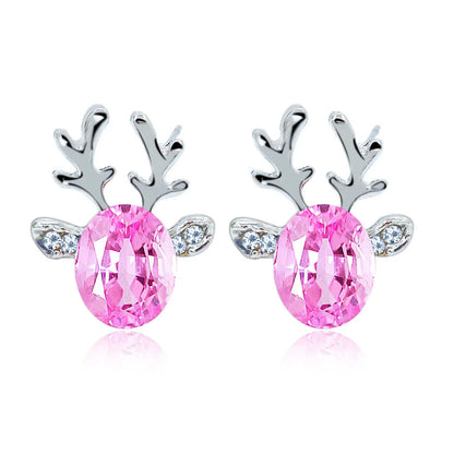Rhea Crystal Stud Earrings 13