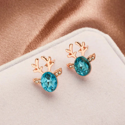 Rhea Crystal Stud Earrings 4