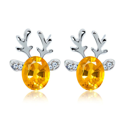 Rhea Crystal Stud Earrings 8