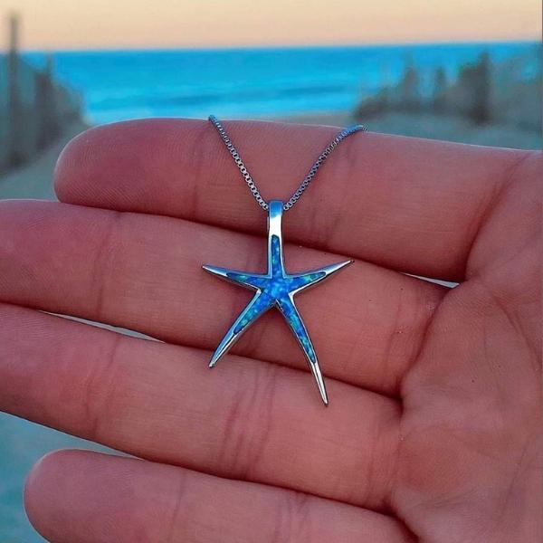 Rhea Opal Starfish Necklace 3