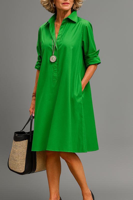 Rhea Sophisticated Midi Dress 0