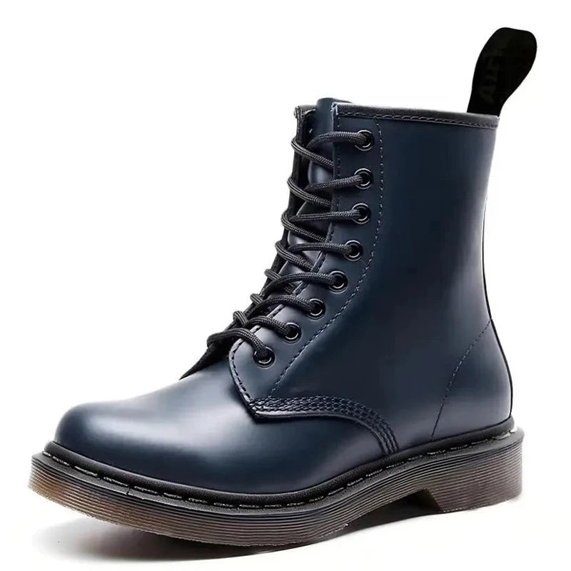 Brielle Casual Leather Boots - 10