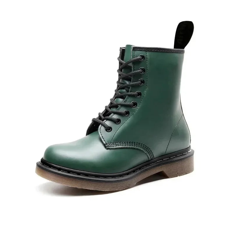 Brielle Casual Leather Boots - 1