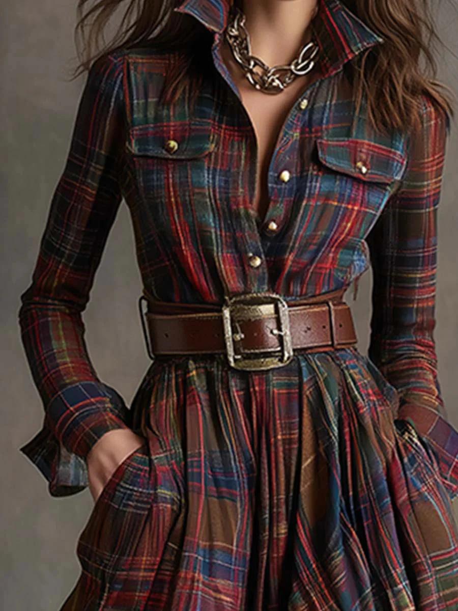 Sabrina Belted Shirt Dress 1