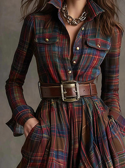 Sabrina Belted Shirt Dress 1