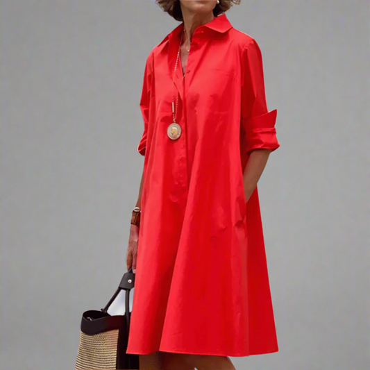 Sabrina Casual Polo Dress 0