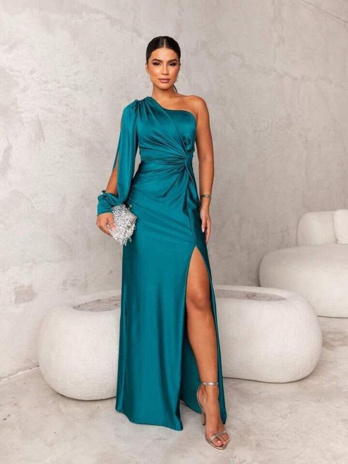 Sabrina One-Shoulder Maxi Dress 6