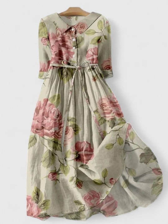 Savannah Relaxed Midi Dress 0